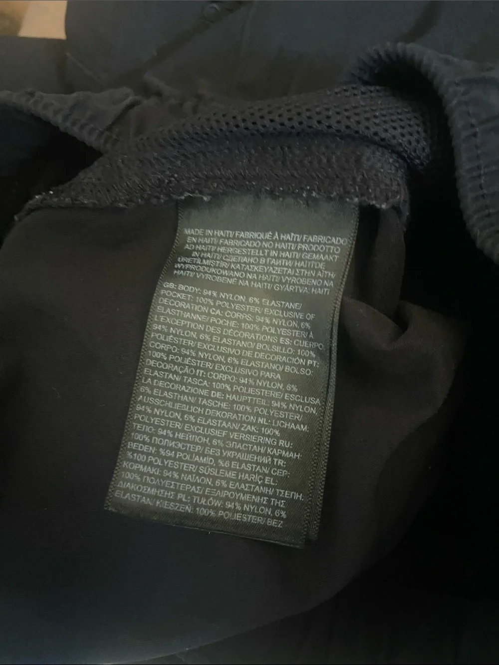 The North Face Black Performance Shorts